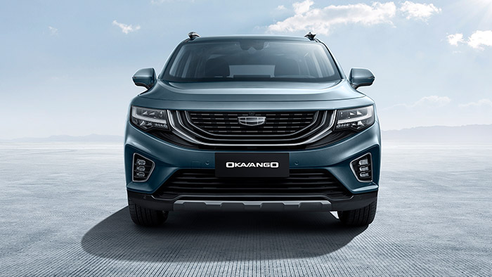 SUV Okavango Mild Hybrid de Geely estacionada SUV Okavango Mild Hybrid de Geely estacionada