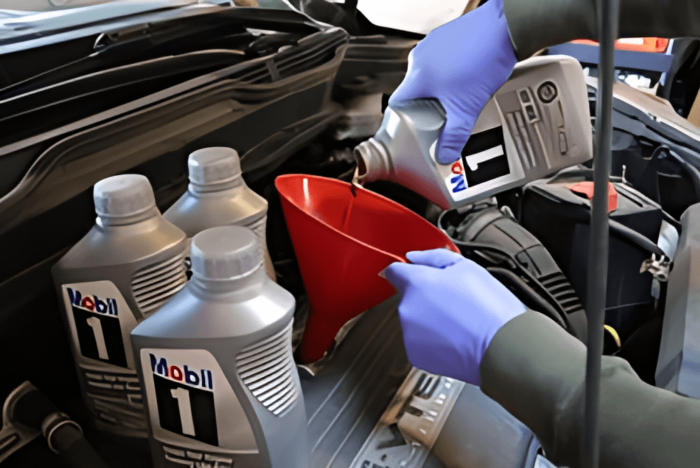 cambio de filtro de aceite del motor geely