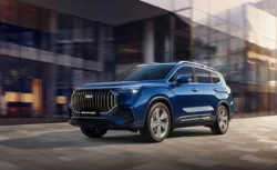 Imagen de camioneta suv marca geely modelo new okavango