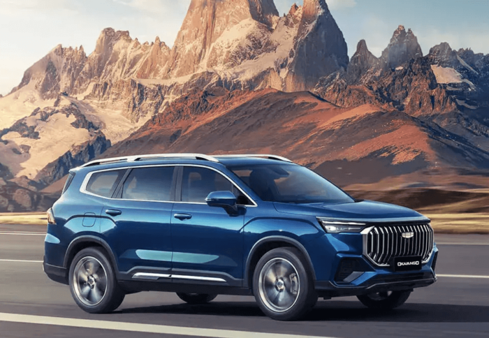 vehículo New Okavango estacionada vehículo New Okavango estacionada