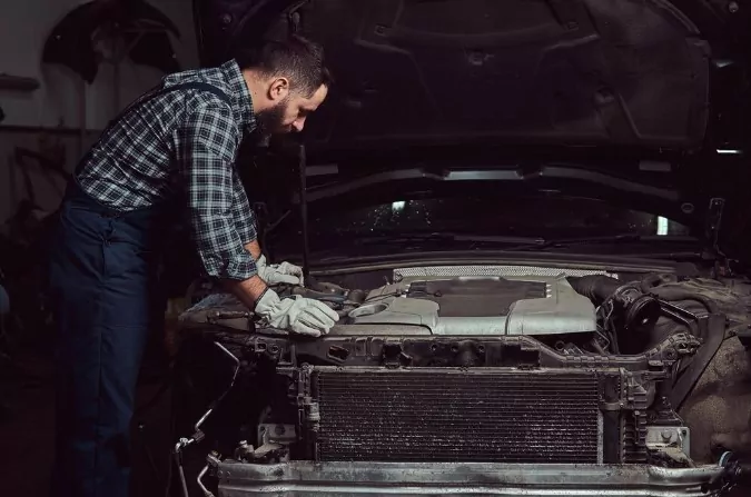 matemiento de radiador